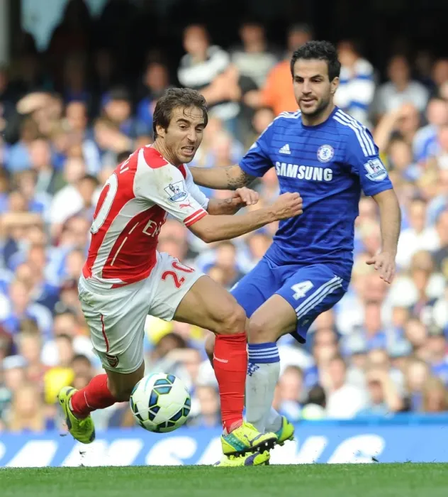 Framed Print : Flamini vs. Fabregas: A Legendary Rivalry Reignites - Chelsea vs. Arsenal, Premier League 2014-15 Framed Print : Flamini vs. Fabregas: A Legendary Rivalry Reignites - Chelsea vs. Arsenal, Premier League 2014-15