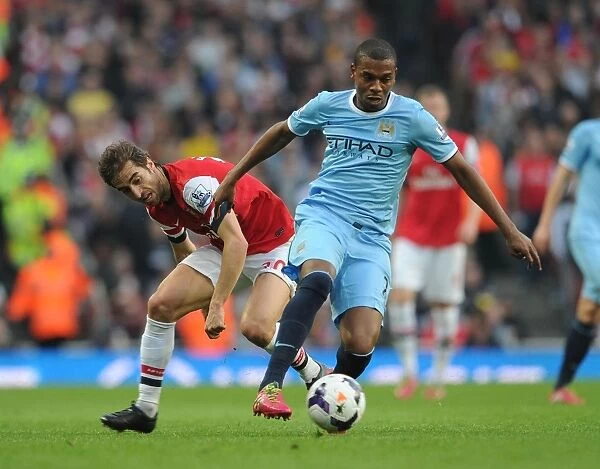 Flamini vs Fernandinho: Battle for Midfield Supremacy - Arsenal vs Manchester City, Premier League 2013 / 14
