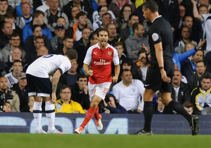 Framed Print : Flamini's Stunner: Arsenal's Thrilling Capital One Cup Triumph Over Tottenham