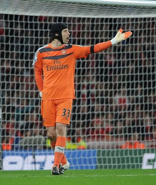 Focused Cech: Arsenal vs Bournemouth (2015-16)