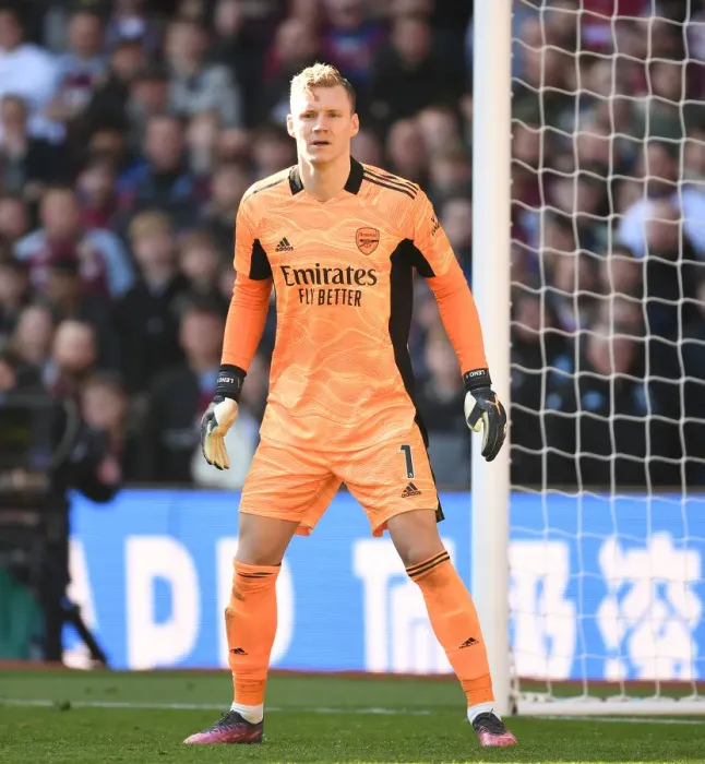 Framed Print : Focused Leno in Action: Arsenal's Unyielding Guardian vs. Aston Villa in Premier League Framed Print : Focused Leno in Action: Arsenal's Unyielding Guardian vs. Aston Villa in Premier League