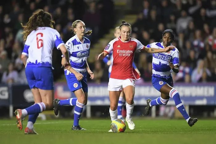Framed Print : Foord vs. Mayi Kith: A Clash of Stars in the FA Women's Continental Tyres League Cup