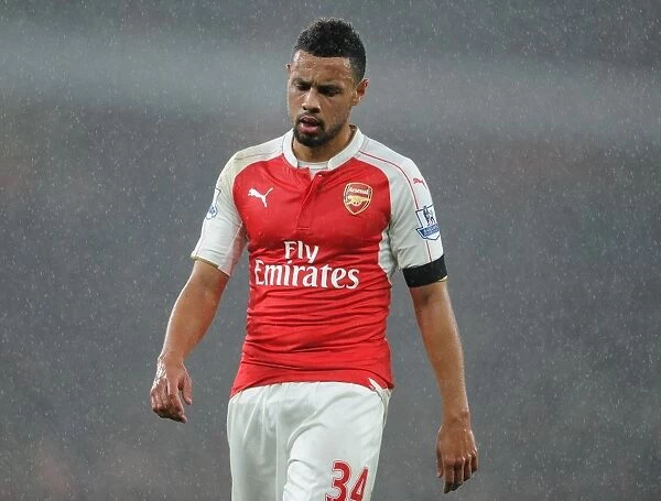 Francis Coquelin: In Action for Arsenal Against Everton, Premier League 2015 / 16
