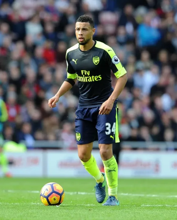 Framed Print : Francis Coquelin: In Action for Arsenal against Sunderland (2016-17) Framed Print : Francis Coquelin: In Action for Arsenal against Sunderland (2016-17)