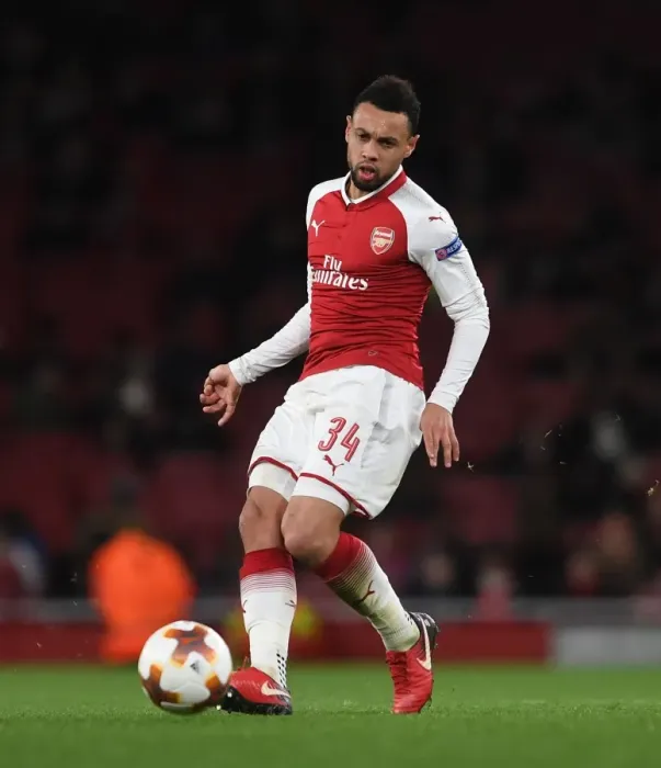 Framed Print : Francis Coquelin in Action: Arsenal vs BATE Borisov, UEFA Europa League 2017-18 Framed Print : Francis Coquelin in Action: Arsenal vs BATE Borisov, UEFA Europa League 2017-18