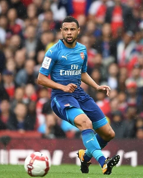 Francis Coquelin in Action: Arsenal vs SL Benfica, Emirates Cup 2017-18
