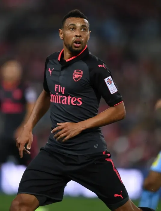 Framed Print : Francis Coquelin: In Action Against Sydney FC (2017)