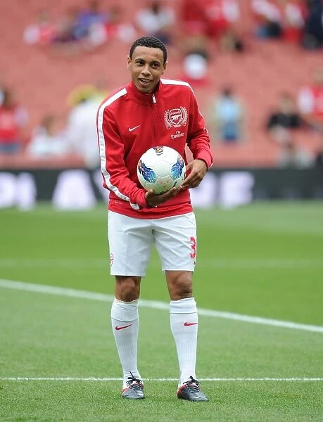 Francis Coquelin (Arsenal) before the match. Arsenal 1: 0 Swansea City. Barclays Premier League