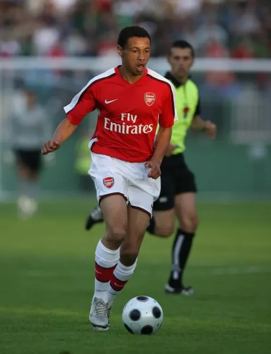 Framed Print : Francis Coquelin: Rising Star of Arsenal at Szombathely, 2008