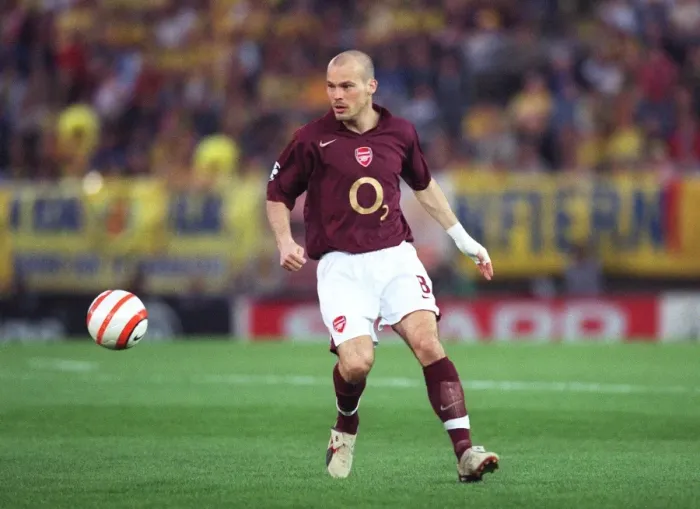 Framed Print : Freddie Ljungberg (Arsenal). Villarreal 0: 0 Arsenal
