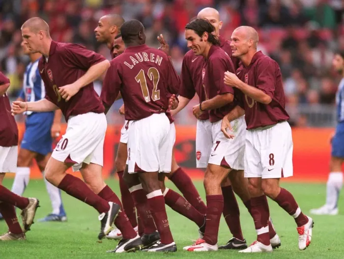 Framed Print : Freddie Ljungberg's First Goal: Arsenal's Victory in the Amsterdam Tournament (2:1 vs Porto) Framed Print : Freddie Ljungberg's First Goal: Arsenal's Victory in the Amsterdam Tournament (2:1 vs Porto)