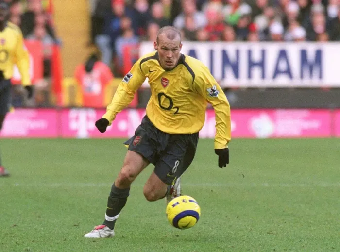 Framed Print : Freddie Ljungberg's Goal Secures Arsenal Victory Over Charlton Athletic, FA Premiership 2005