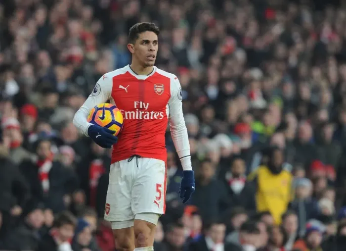 Framed Print : Gabriel in Action: Arsenal vs. Burnley, Premier League 2016-17 Framed Print : Gabriel in Action: Arsenal vs. Burnley, Premier League 2016-17
