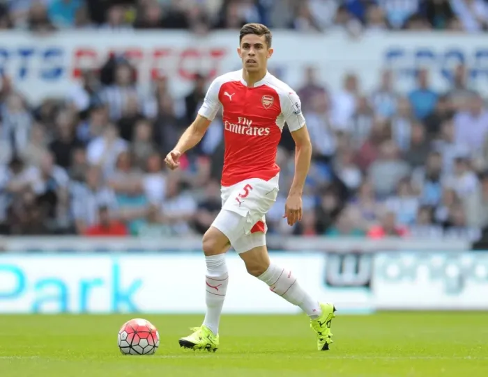 Framed Print : Gabriel in Action: Arsenal vs. Newcastle United, Premier League 2015-16 Framed Print : Gabriel in Action: Arsenal vs. Newcastle United, Premier League 2015-16