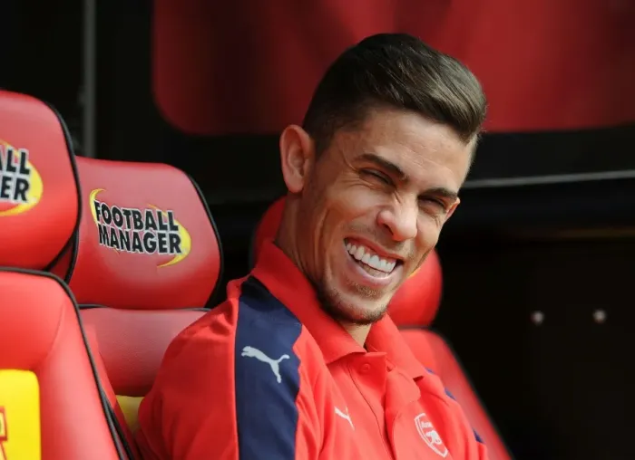 Framed Print : Gabriel: Arsenal Defender Ready for Action against Watford, Premier League 2016-17 Framed Print : Gabriel: Arsenal Defender Ready for Action against Watford, Premier League 2016-17