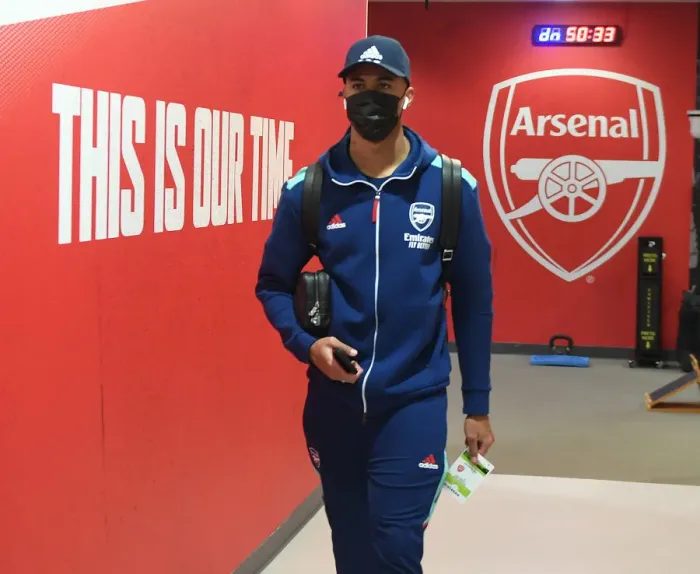 Framed Print : Gabriel Braces for Arsenal's Premier League Showdown Against Manchester City