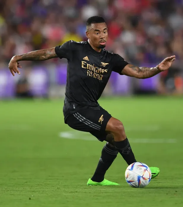 Framed Print : Gabriel Jesus in Action: Arsenal Takes on Orlando City SC (2022 Pre-Season Friendly) Framed Print : Gabriel Jesus in Action: Arsenal Takes on Orlando City SC (2022 Pre-Season Friendly)