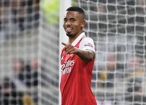 Gabriel Jesus in Action: Arsenal Takes on Wolverhampton Wanderers in the Premier League 2022-23