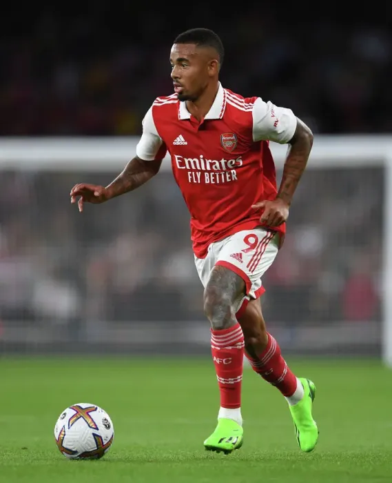 Framed Print : Gabriel Jesus in Action: Arsenal vs. Aston Villa, 2022-23 Premier League Framed Print : Gabriel Jesus in Action: Arsenal vs. Aston Villa, 2022-23 Premier League