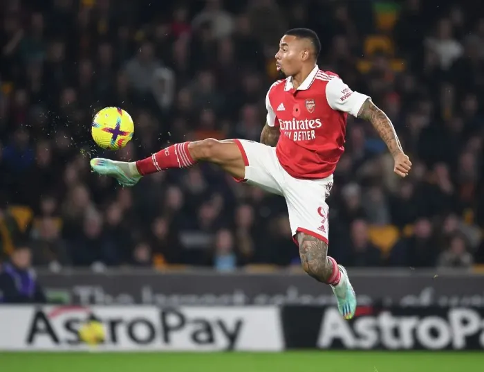 Framed Print : Gabriel Jesus in Action: Arsenal vs. Wolverhampton Wanderers, Premier League 2022-23 Framed Print : Gabriel Jesus in Action: Arsenal vs. Wolverhampton Wanderers, Premier League 2022-23