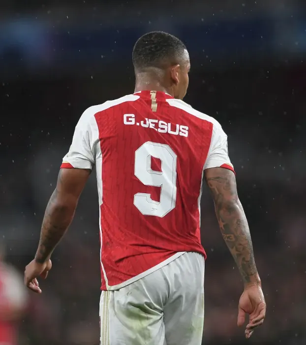 Framed Print : Gabriel Jesus in Action: Arsenal vs PSV Eindhoven, UEFA Champions League 2023 / 24 Framed Print : Gabriel Jesus in Action: Arsenal vs PSV Eindhoven, UEFA Champions League 2023 / 24