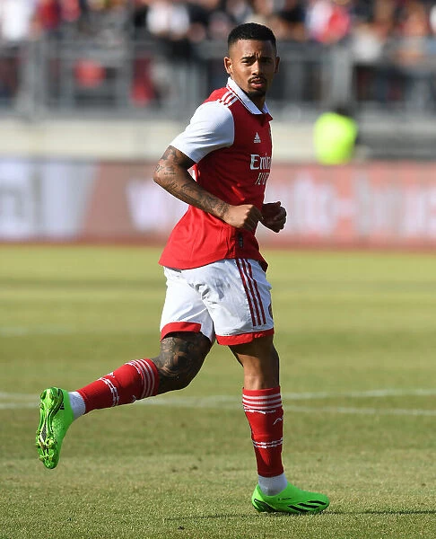 Gabriel Jesus in Action: Arsenal's Pre-Season Triumph over 1. FC Nürnberg