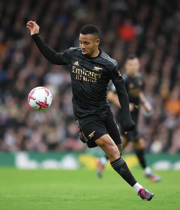 Framed Print : Gabriel Jesus in Action: Fulham vs. Arsenal, Premier League 2022-23 Framed Print : Gabriel Jesus in Action: Fulham vs. Arsenal, Premier League 2022-23