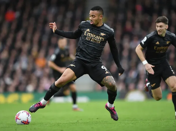 Framed Print : Gabriel Jesus in Action: Fulham vs. Arsenal, Premier League 2022-23 Framed Print : Gabriel Jesus in Action: Fulham vs. Arsenal, Premier League 2022-23