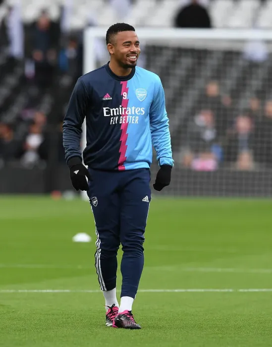 Framed Print : Gabriel Jesus: Arsenal's Readiness for Fulham Clash, Premier League 2022-23