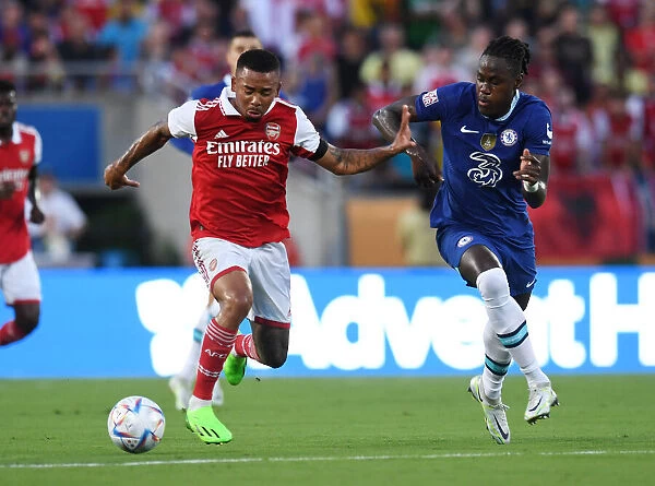 Gabriel Jesus Breaks Past Chalobah: Arsenal vs. Chelsea - Florida Cup 2022-23