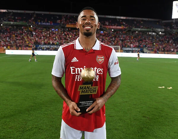 Gabriel Jesus Named Man of the Match as Arsenal Triumphs over Chelsea in Florida Cup 2022-23