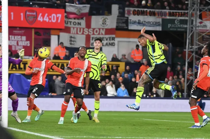 Framed Print : Gabriel Jesus Scores Arsenal's Second Goal: Luton Town vs Arsenal, Premier League 2023-24 Framed Print : Gabriel Jesus Scores Arsenal's Second Goal: Luton Town vs Arsenal, Premier League 2023-24