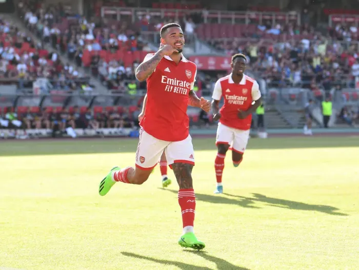 Framed Print : Gabriel Jesus Scores Fifth Goal: Arsenal Cruise Past 1. FC Nürnberg in Pre-Season Friendly Framed Print : Gabriel Jesus Scores Fifth Goal: Arsenal Cruise Past 1. FC Nürnberg in Pre-Season Friendly