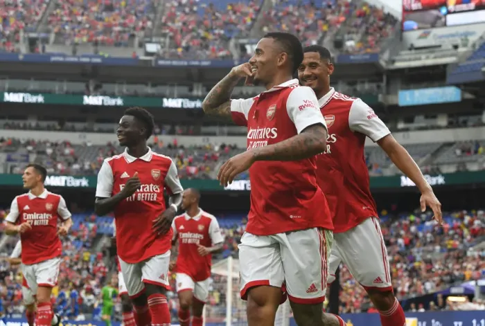 Framed Print : Gabriel Jesus Scores First Arsenal Goal: Pre-Season Victory Over Everton (2022-23) Framed Print : Gabriel Jesus Scores First Arsenal Goal: Pre-Season Victory Over Everton (2022-23)