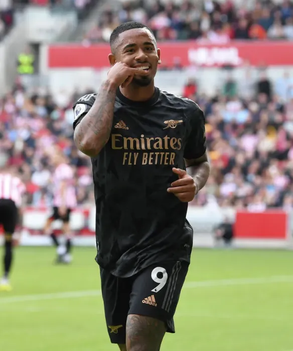 Framed Print : Gabriel Jesus Scores the Winner: Arsenal's Triumph over Brentford in the 2022-23 Premier League Framed Print : Gabriel Jesus Scores the Winner: Arsenal's Triumph over Brentford in the 2022-23 Premier League