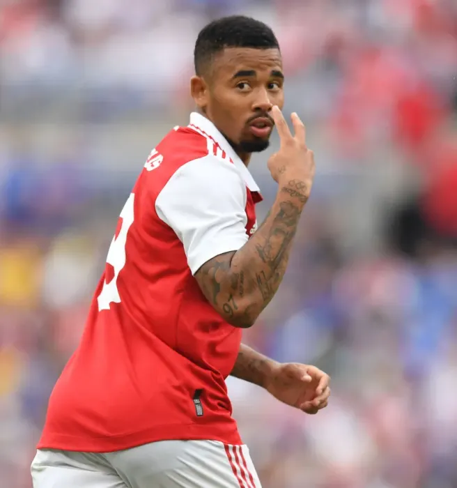 Framed Print : Gabriel Jesus Shines: Arsenal's Star Performance Against Everton in Baltimore Pre-Season Clash, 2022 Framed Print : Gabriel Jesus Shines: Arsenal's Star Performance Against Everton in Baltimore Pre-Season Clash, 2022