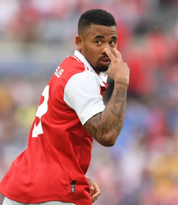 Framed Print : Gabriel Jesus Shines: Arsenal's Star Performance against Everton in Baltimore Pre-Season Clash, 2022 Framed Print : Gabriel Jesus Shines: Arsenal's Star Performance against Everton in Baltimore Pre-Season Clash, 2022