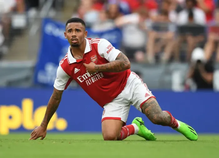 Framed Print : Gabriel Jesus Stars in Arsenal's Pre-Season Victory Over Everton in Baltimore Framed Print : Gabriel Jesus Stars in Arsenal's Pre-Season Victory Over Everton in Baltimore