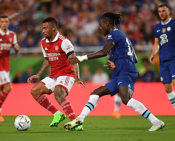 Gabriel Jesus Surges Past Chalobah: Arsenal Outpaces Chelsea in Florida Cup Clash