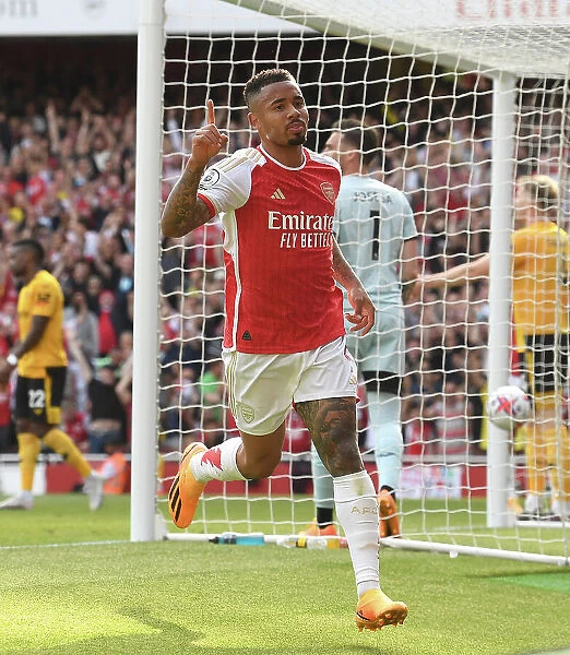 Gabriel Jesus's Brace: Arsenal Crushes Wolverhampton Wanderers 4-0 in Premier League Showdown (2022-23)