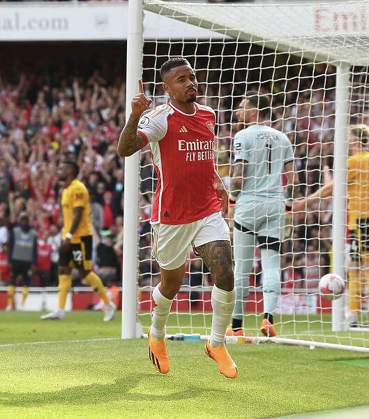 Gabriel Jesus's Brace: Arsenal Thrash Wolverhampton Wanderers 4-0 in Premier League Showdown (2022-23)
