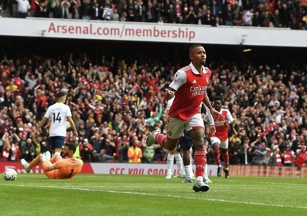 Gabriel Jesus's Brace: Arsenal Tops Tottenham in Premier League Showdown (2022-23)
