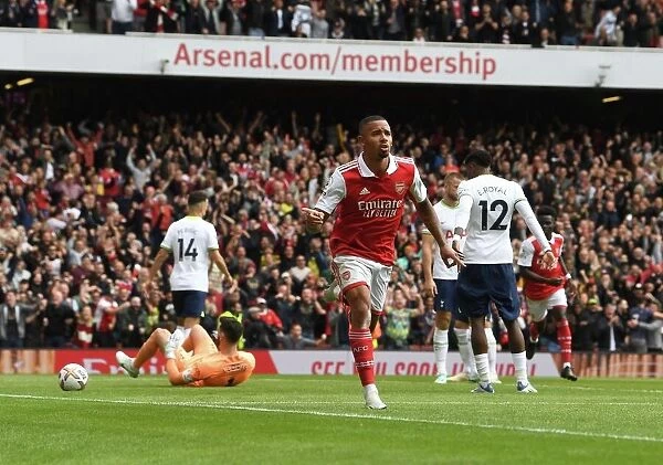 Gabriel Jesus's Brace: Arsenal Triumphs Over Tottenham in the Premier League (2022-23)
