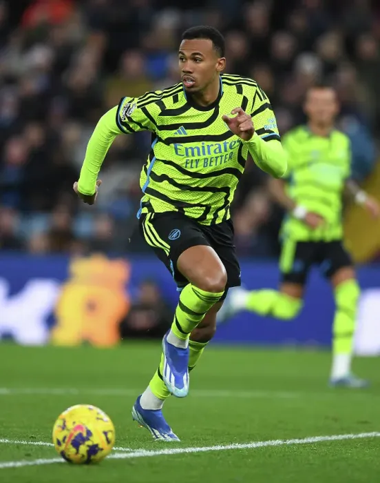 Framed Print : Gabriel Magalhaes in Action: Arsenal vs. Aston Villa, Premier League 2023-24 Framed Print : Gabriel Magalhaes in Action: Arsenal vs. Aston Villa, Premier League 2023-24