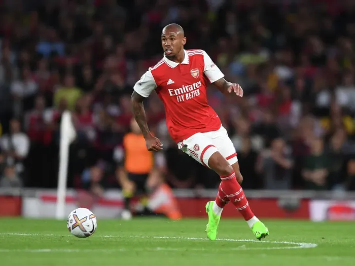 Framed Print : Gabriel Magalhaes in Action: Arsenal vs Aston Villa, Premier League 2022-23 Framed Print : Gabriel Magalhaes in Action: Arsenal vs Aston Villa, Premier League 2022-23