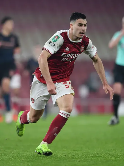 Framed Print : Gabriel Magalhaes in Action: Arsenal vs Manchester City - Carabao Cup Quarterfinal Framed Print : Gabriel Magalhaes in Action: Arsenal vs Manchester City - Carabao Cup Quarterfinal