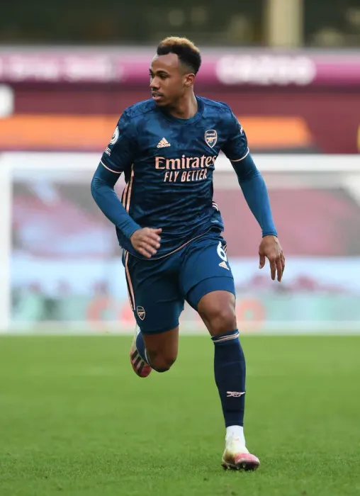 Framed Print : Gabriel Magalhaes in Action: Aston Villa vs. Arsenal, Premier League 2020-21 Framed Print : Gabriel Magalhaes in Action: Aston Villa vs. Arsenal, Premier League 2020-21