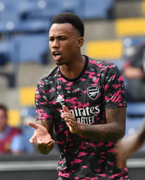 Framed Print : Gabriel Magalhaes: Arsenal's Ready Reckoner Ahead of Burnley Clash (Premier League 2021-22) Framed Print : Gabriel Magalhaes: Arsenal's Ready Reckoner Ahead of Burnley Clash (Premier League 2021-22)