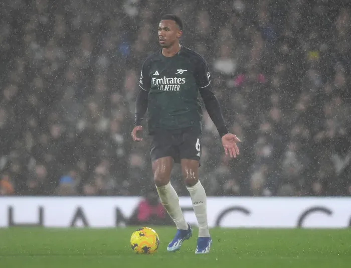 Framed Print : Gabriel Magalhaes: Arsenal's Unyielding Defender Shines in Premier League Victory over Fulham (2023-24) Framed Print : Gabriel Magalhaes: Arsenal's Unyielding Defender Shines in Premier League Victory over Fulham (2023-24)