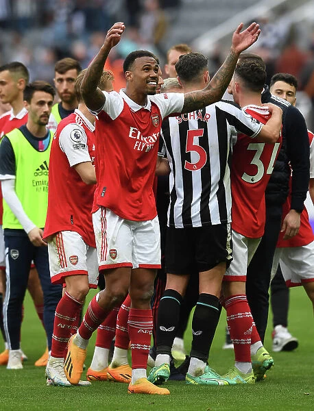 Gabriel Magalhaes's Celebration: Arsenal Secures Victory Over Newcastle United in Premier League